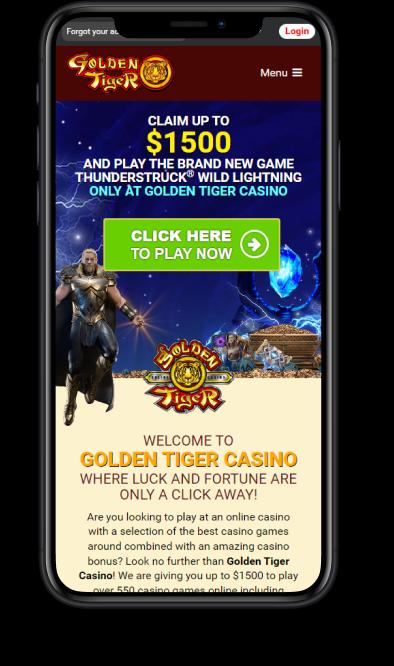 Golden Tiger Casino Mobile