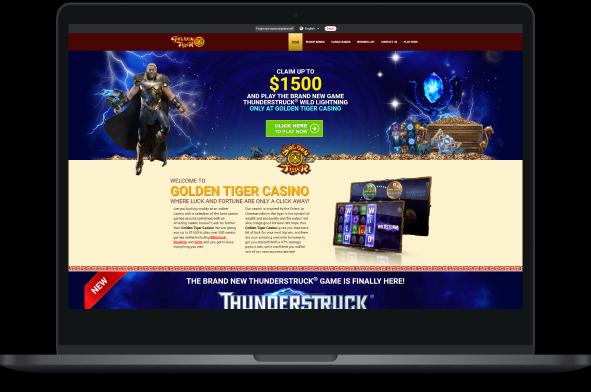 Golden Tiger Casino Desktop